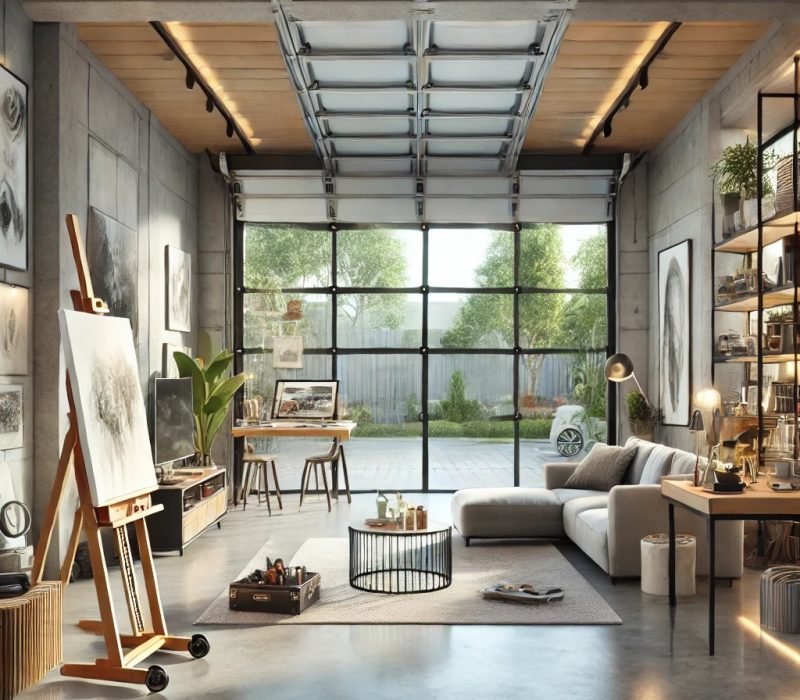 amenagement garage en studio La Baule